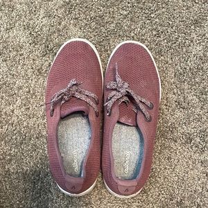 Allbirds size 8 loafers cranberry